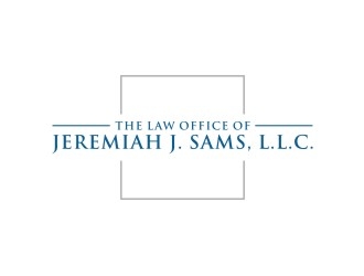 The Law Office of Jeremiah J. Sams, L.L.C. logo design by sabyan
