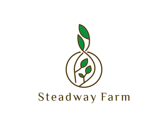 Steadway Farm logo design by N3V4