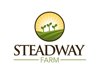 Steadway Farm logo design by kunejo