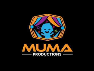 MUMA Productions logo design by maze