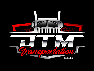 JTM Transportation, LLC logo design by PRN123