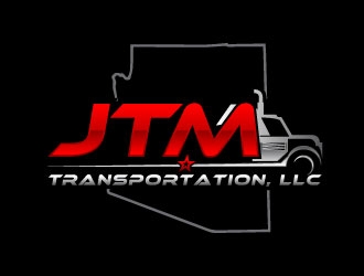 JTM Transportation, LLC logo design by J0s3Ph