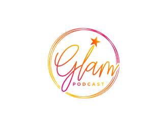 GLAM Podcast logo design by bricton