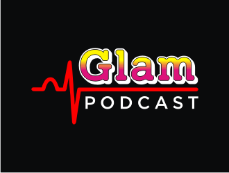 GLAM Podcast logo design by Sheilla