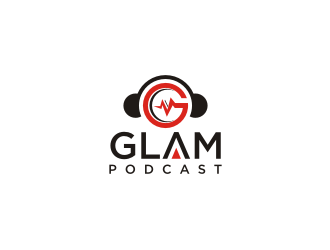 GLAM Podcast logo design by R-art