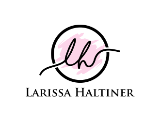 Larissa Haltiner logo design by Girly