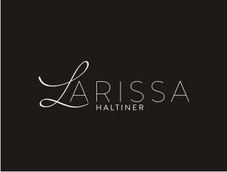 Larissa Haltiner logo design by bricton