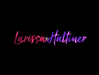 Larissa Haltiner logo design by shravya