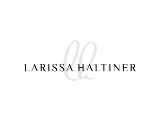 Larissa Haltiner logo design by N3V4