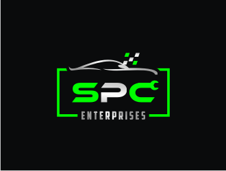 SPC ENTERPRISES logo design by bricton