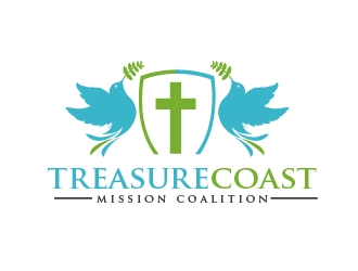 Treasure Coast Mission Coalition logo design by shravya