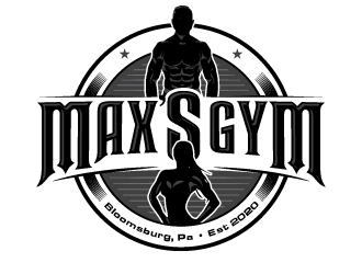 Max’s Gym logo design by PRN123