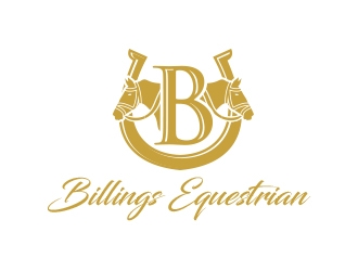 Billings Equestrian logo design by MarkindDesign