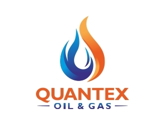 QUANTEX OIL & GAS logo design by ruki