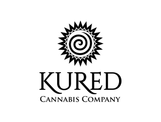 Kured Cannabis Company logo design by Girly
