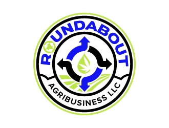 ROUNDABOUT AGRIBUSINESS LLC logo design by jaize