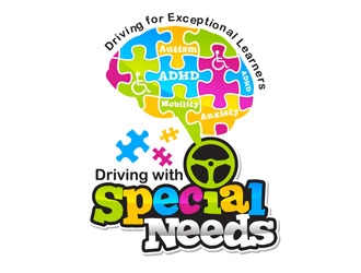 Driving with Special Needs logo design by DreamLogoDesign