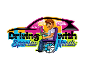 Driving with Special Needs logo design by DreamLogoDesign