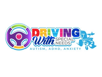 Driving with Special Needs logo design by DreamLogoDesign