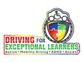 Driving with Special Needs logo design by Roma