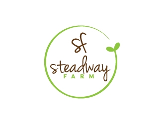 Steadway Farm logo design by jaize