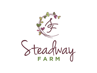 Steadway Farm logo design by logolady