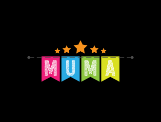 MUMA Productions logo design by fastsev