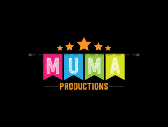 MUMA Productions logo design by fastsev