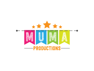 MUMA Productions logo design by fastsev