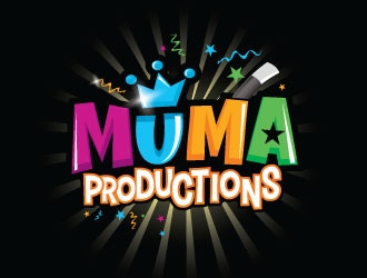 MUMA Productions logo design by sanworks