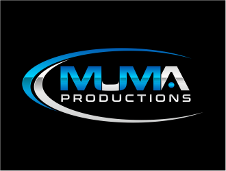 MUMA Productions logo design by mutafailan