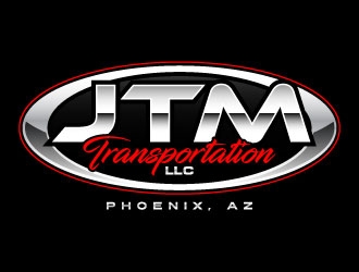 JTM Transportation, LLC logo design by daywalker