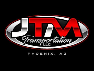 JTM Transportation, LLC logo design by daywalker