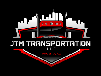 JTM Transportation, LLC logo design by torresace