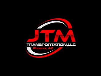 JTM Transportation, LLC logo design by ammad
