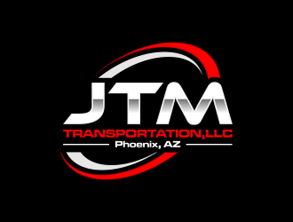 JTM Transportation, LLC logo design by ammad