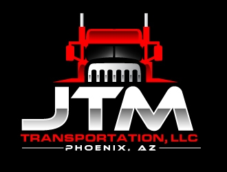 JTM Transportation, LLC logo design by AamirKhan