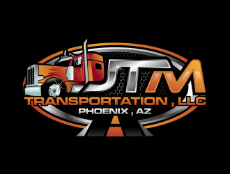 JTM Transportation, LLC logo design by semar