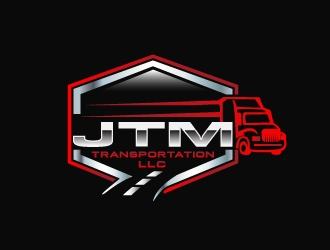 JTM Transportation, LLC logo design by Marianne