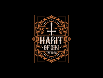 Habit of sin tattoos logo design by juliawan90