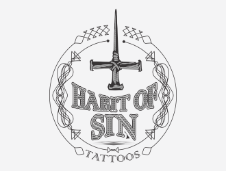 Habit of sin tattoos logo design by MCXL