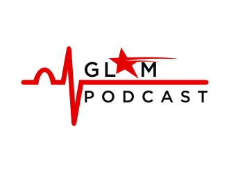 GLAM Podcast logo design by christabel
