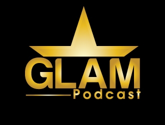 GLAM Podcast logo design by AamirKhan