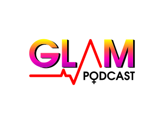 GLAM Podcast logo design by yunda