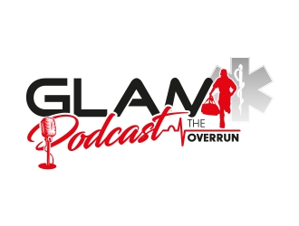 GLAM Podcast logo design by Eliben