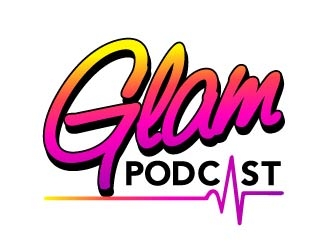GLAM Podcast logo design by Sorjen