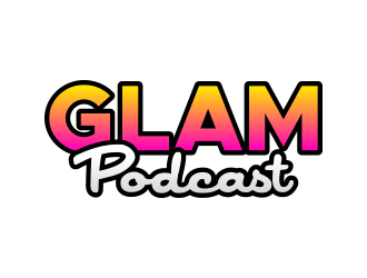 GLAM Podcast logo design by lexipej