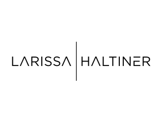 Larissa Haltiner logo design by nurul_rizkon