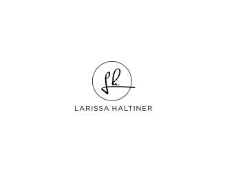 Larissa Haltiner logo design by haidar