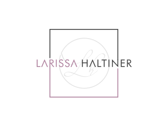 Larissa Haltiner logo design by bricton